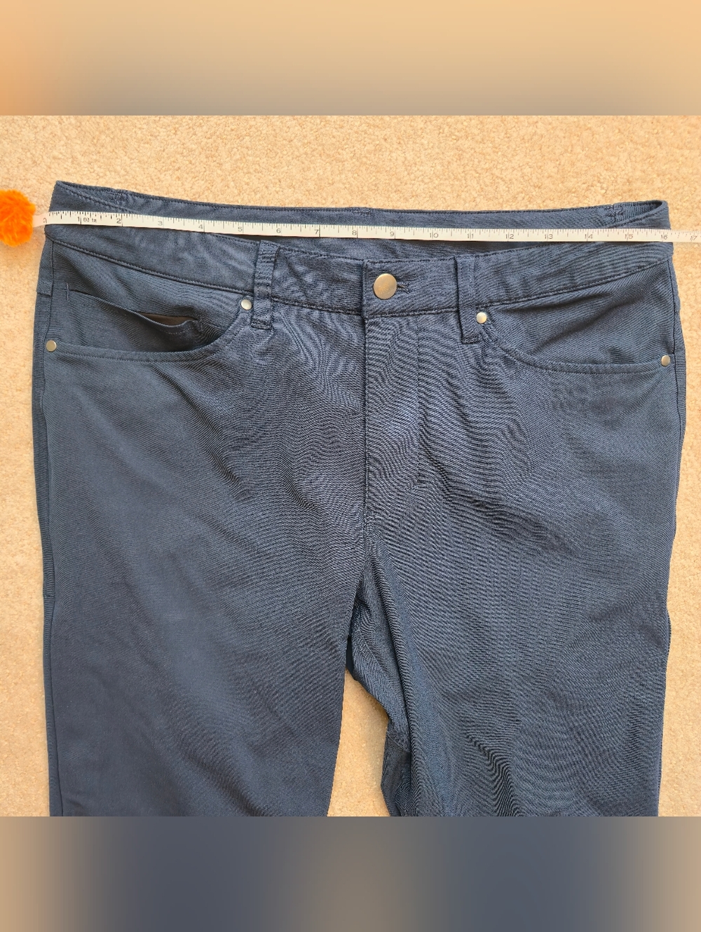 Lululemon ABC Slim Warpstreme Pants - Men's Size 31x31 - Navy - Picture 2 of 11